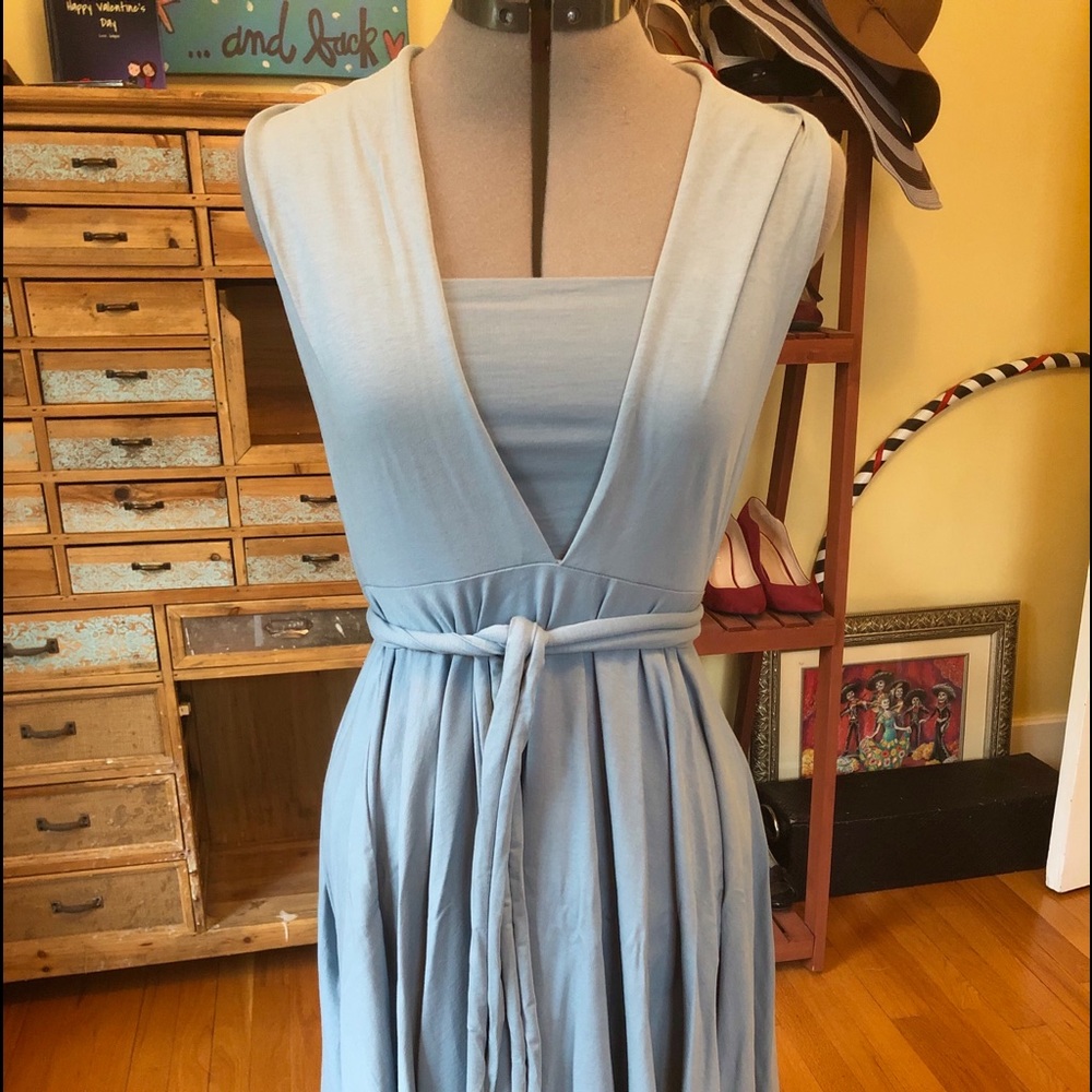 Dusty blue Daenerys Targaryen dress